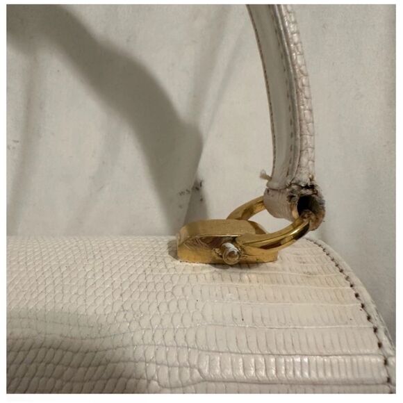 Gucci white lizard skin tote - Picture 9 of 16